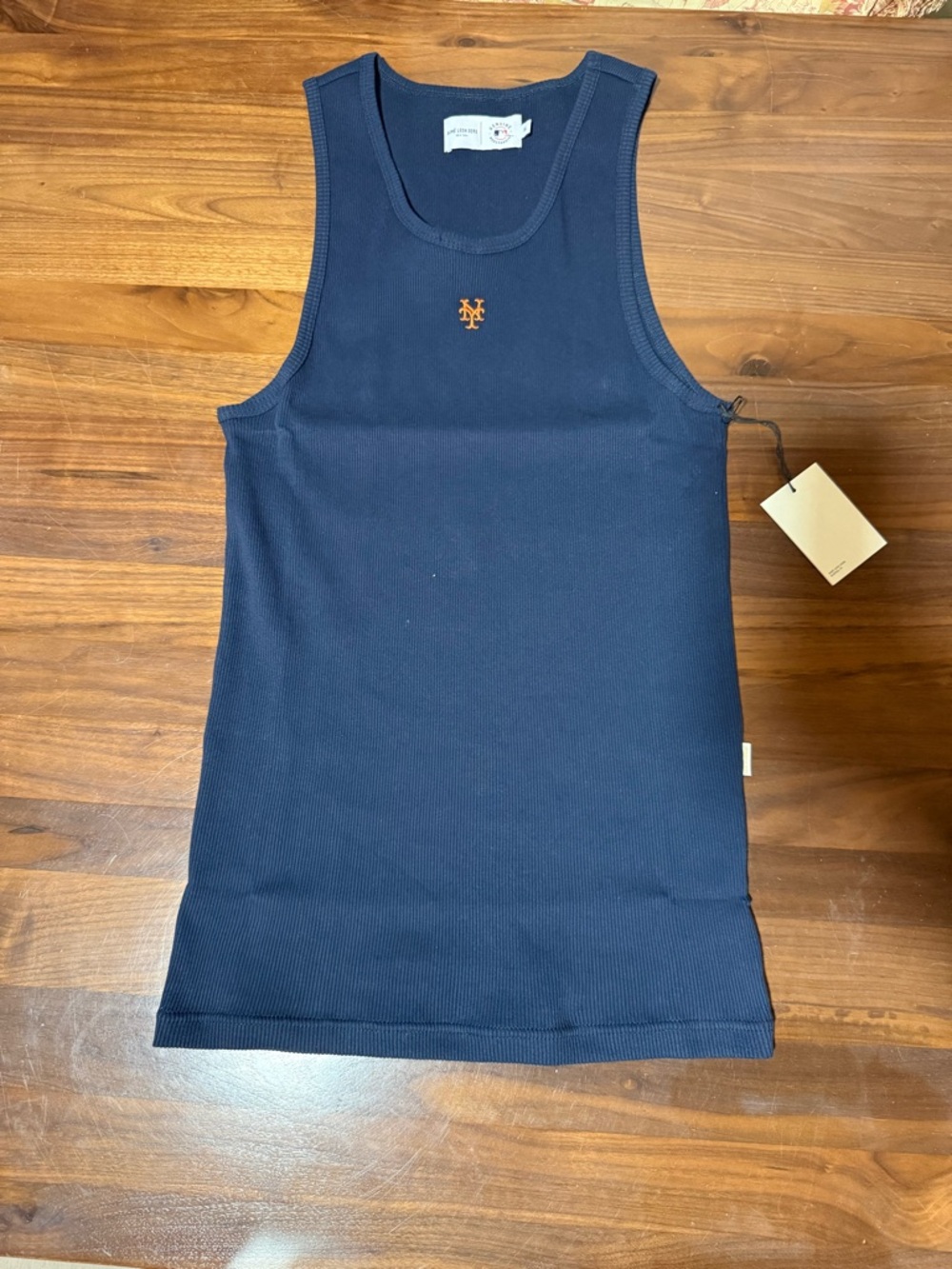 Aime Leon Dore ALD Aimé New York Mets Cotton Tank Top Navy Blazer Men’s Size XL